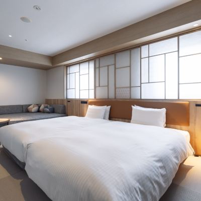 禁菸 現代日式尊貴雙床房 ~Popke~ 2人入住 札幌大通里士滿飯店優惠