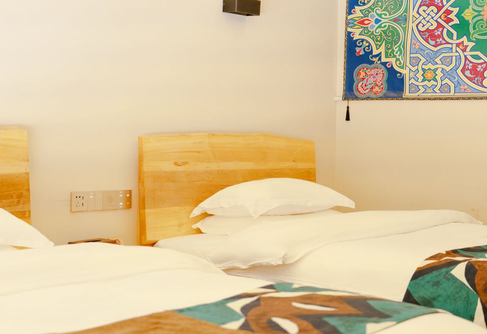 山嵐·頂樓精品雙床房（電視機+慕思床墊+智能馬桶）