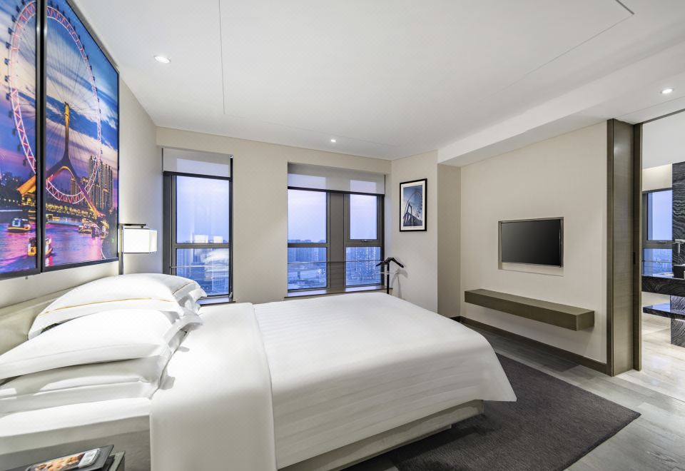 太平洋贵宾套房丨超大开间丨观景浴缸