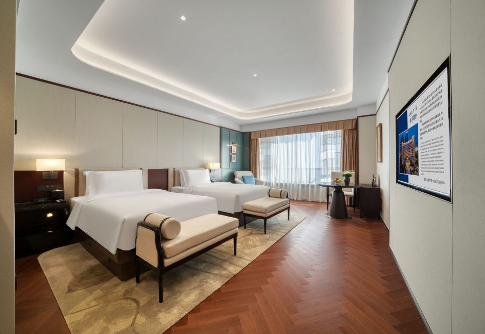 ZhouShan CaiFu HotelDeluxe 2-bed Room