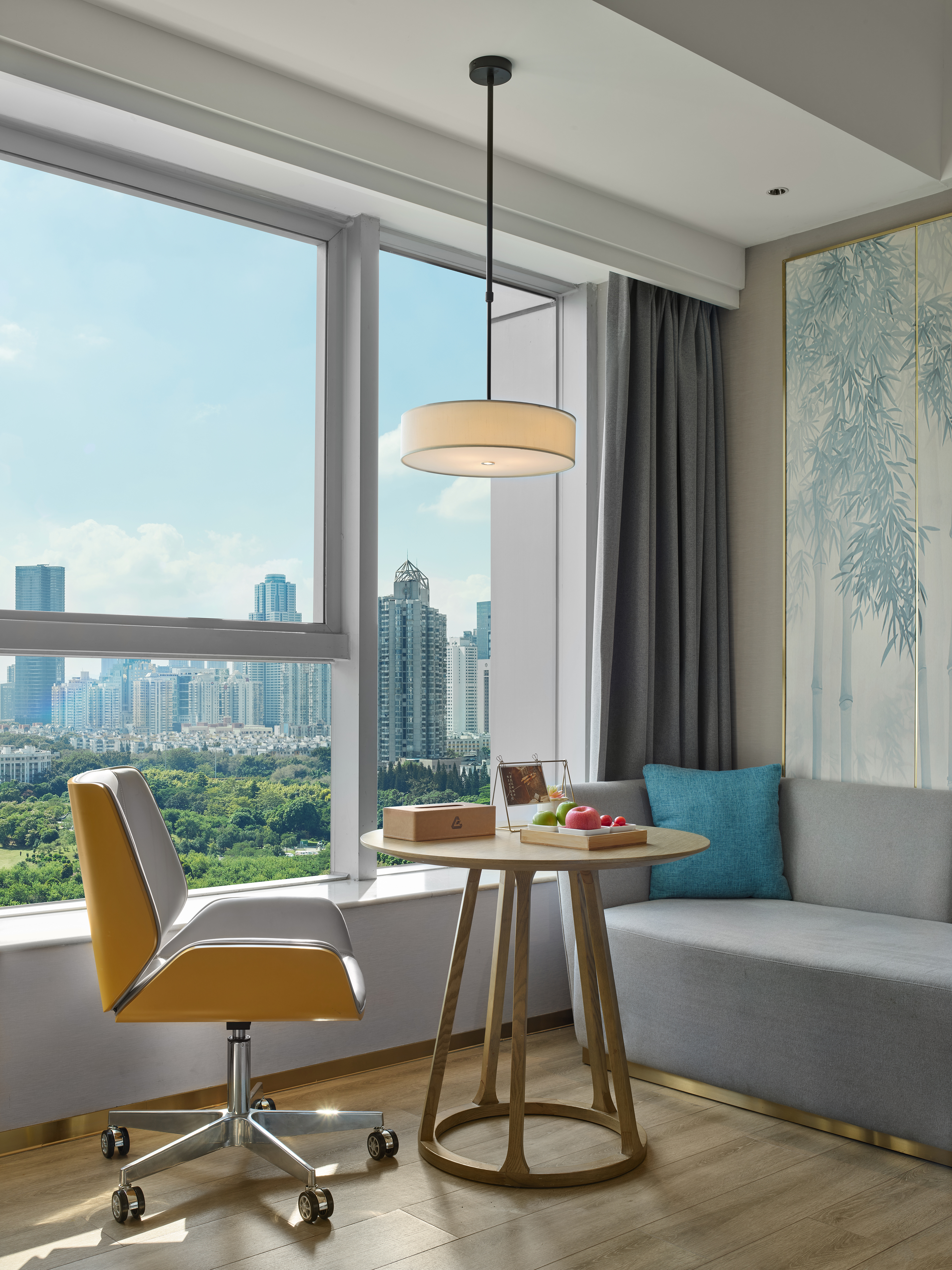 智慧行政房（航空主題+智能客控+助眠零壓床墊）