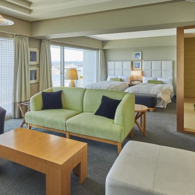 【禁煙】最上階18階ファミリールーム和洋室 ホテルハーヴェスト南紀田辺 クーポン