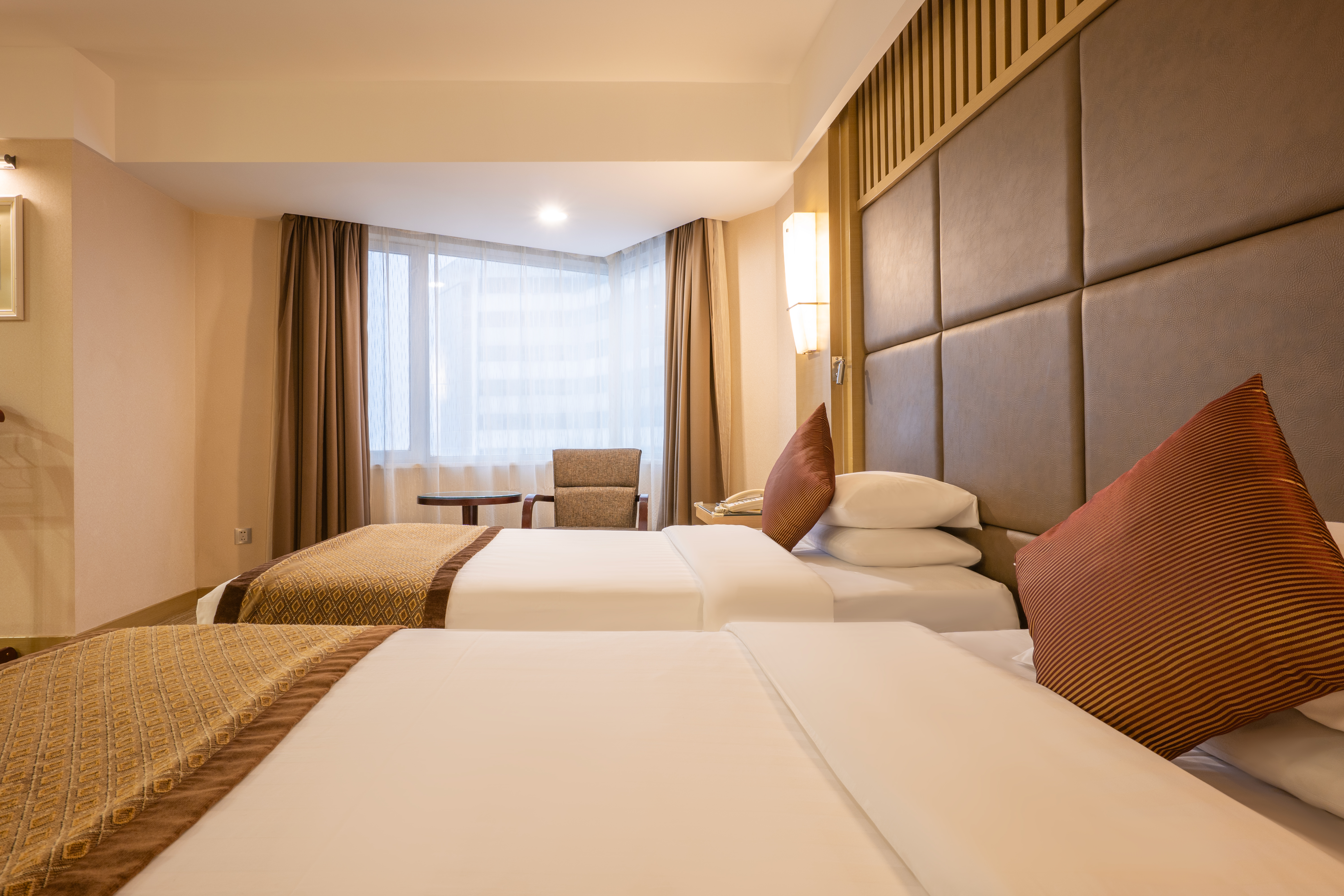 臻享·超大豪華雙床間（舒闊空間,德國GROHE花灑）