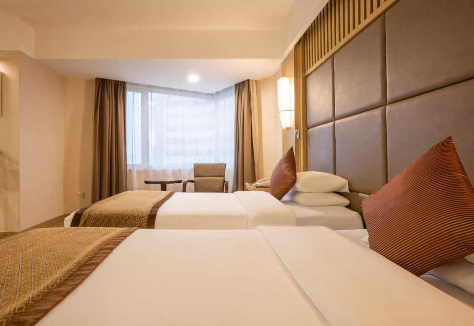 臻享·超大豪華雙床間（舒闊空間,德國GROHE花灑）