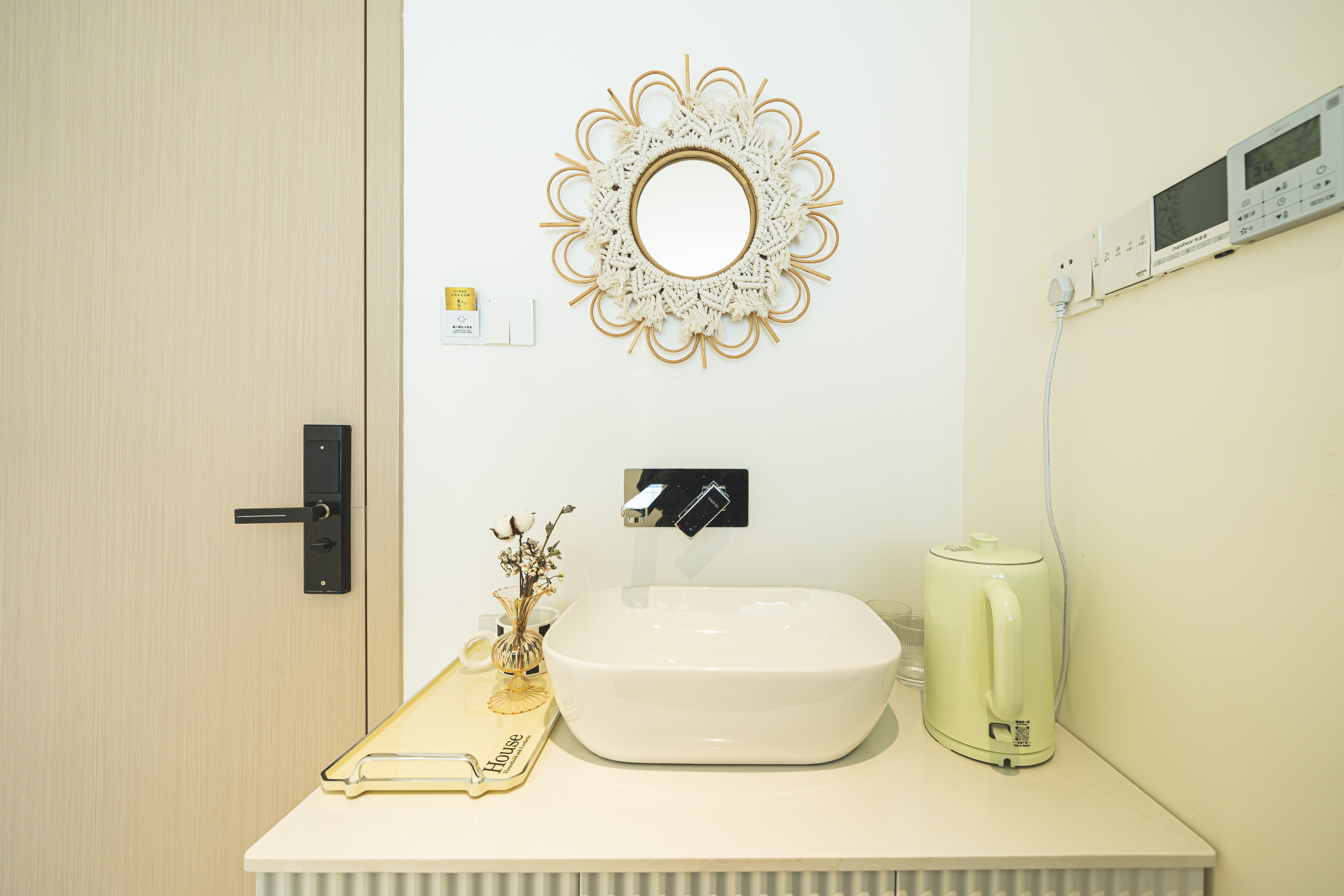 一抹晚夏景观双床房