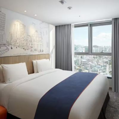 標準特大床房 首爾弘大智選假日飯店優惠