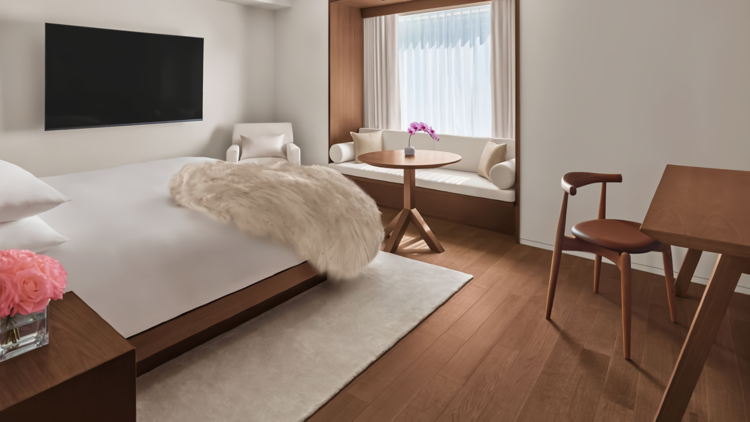 The Tokyo Edition, Ginza Deluxe King Room With City View