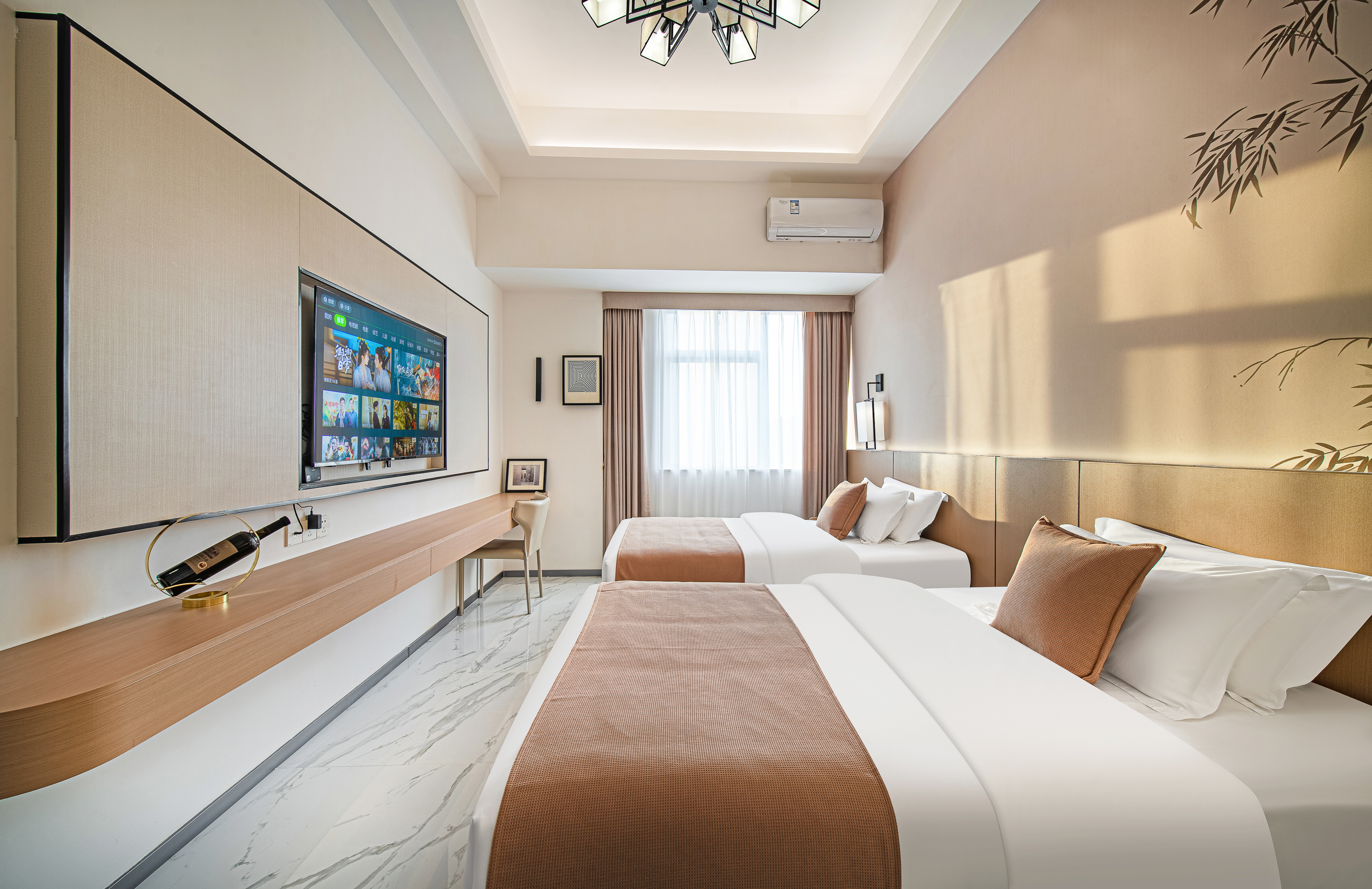 宁静雅致双床房