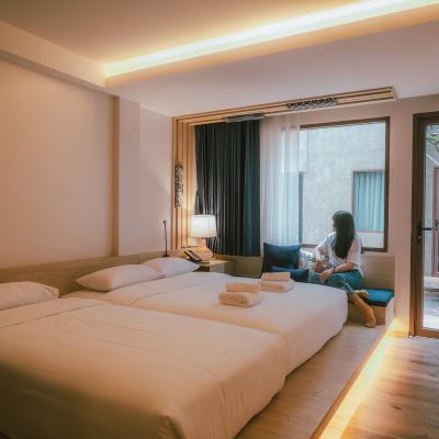 池景大床房 清邁晚安寧曼13精品飯店優惠