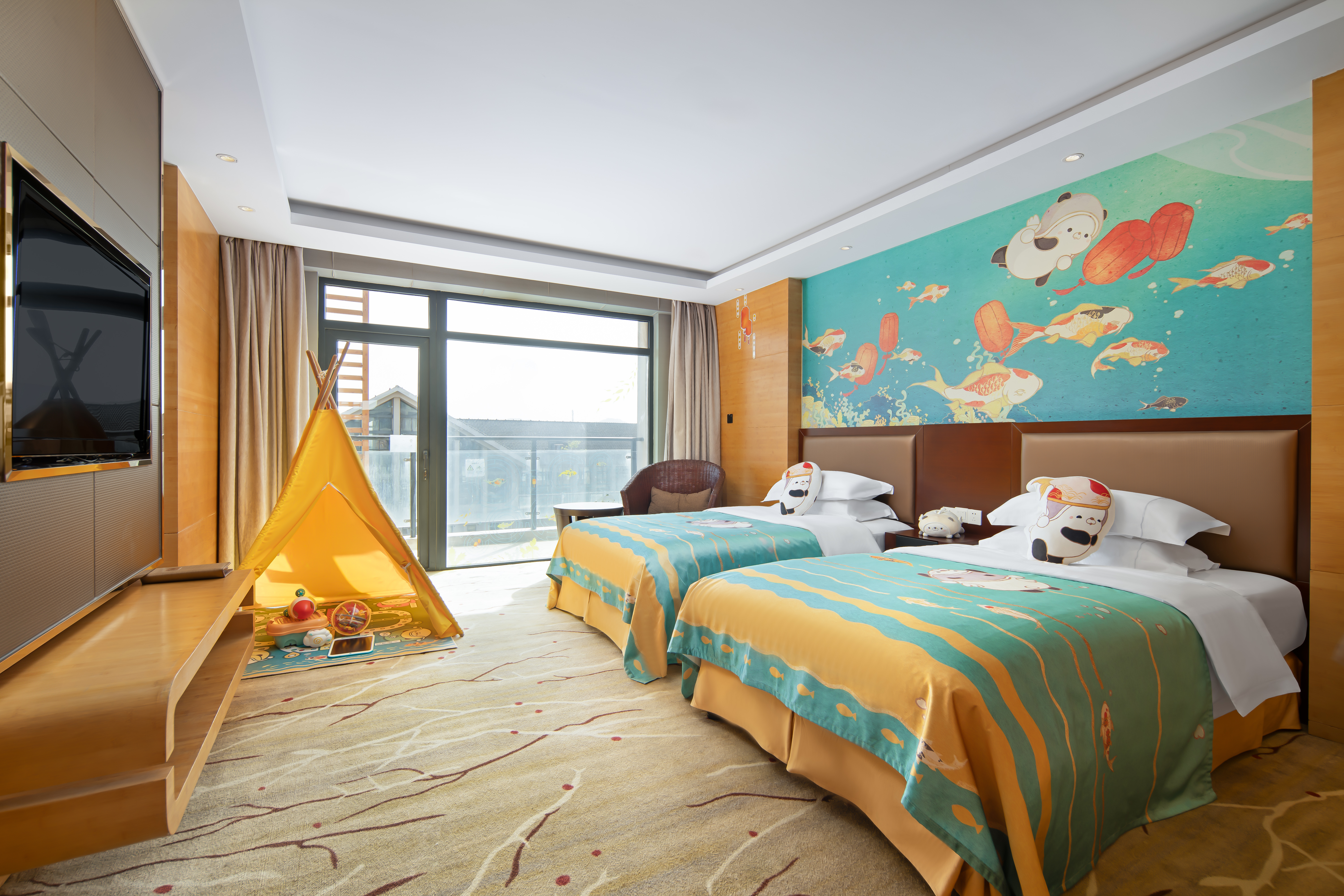 錦色十鯉家庭套房