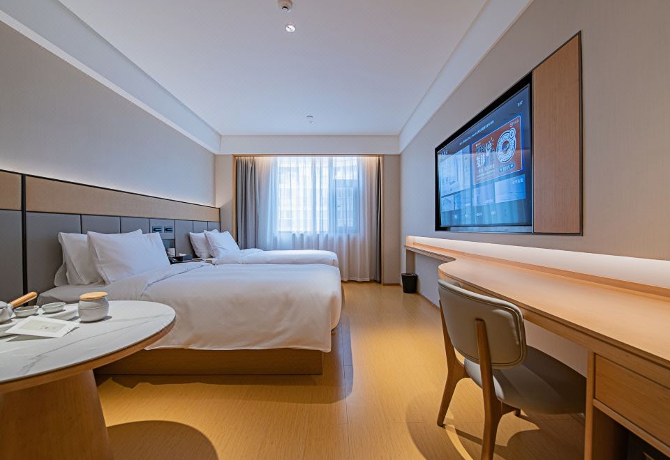 双床房（智能电视投屏+闹中取静 +浴淋顶喷）