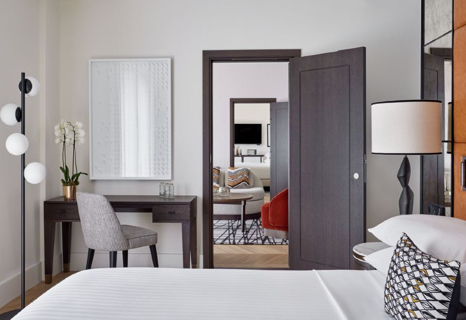 Paris Marriott Champs Elysees HotelGrand Family Suite, 2 Bedroom Suite, Courtyard View