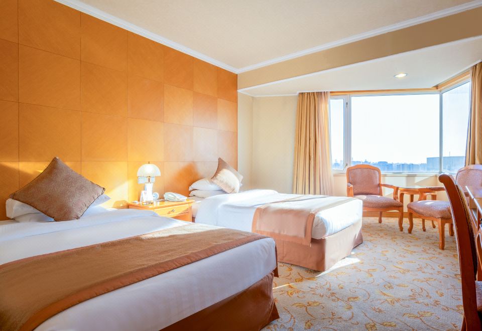 馨享·舒适双床间 （高层景观,德国GROHE花洒）