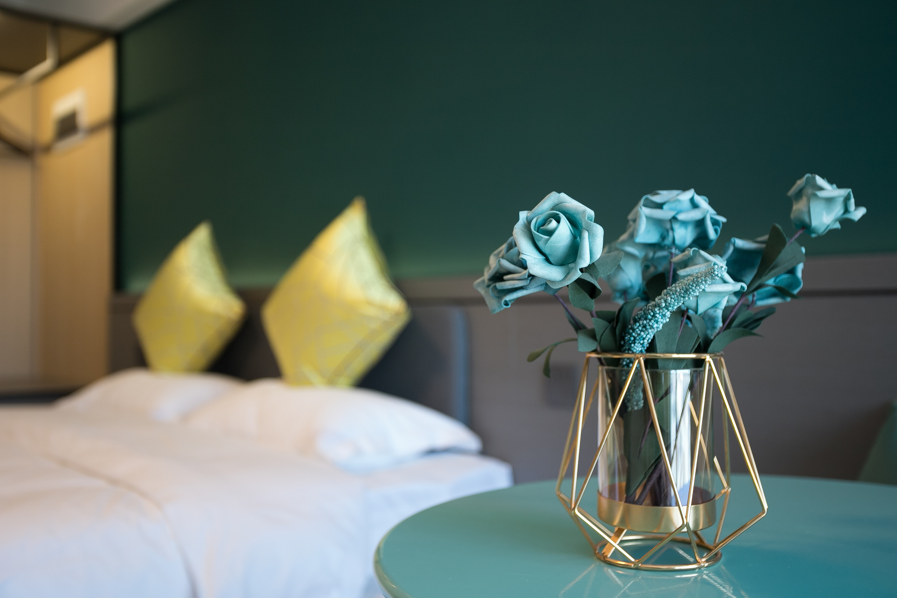 『轻呈』雅致大床房（小冰箱+洗净精灵）