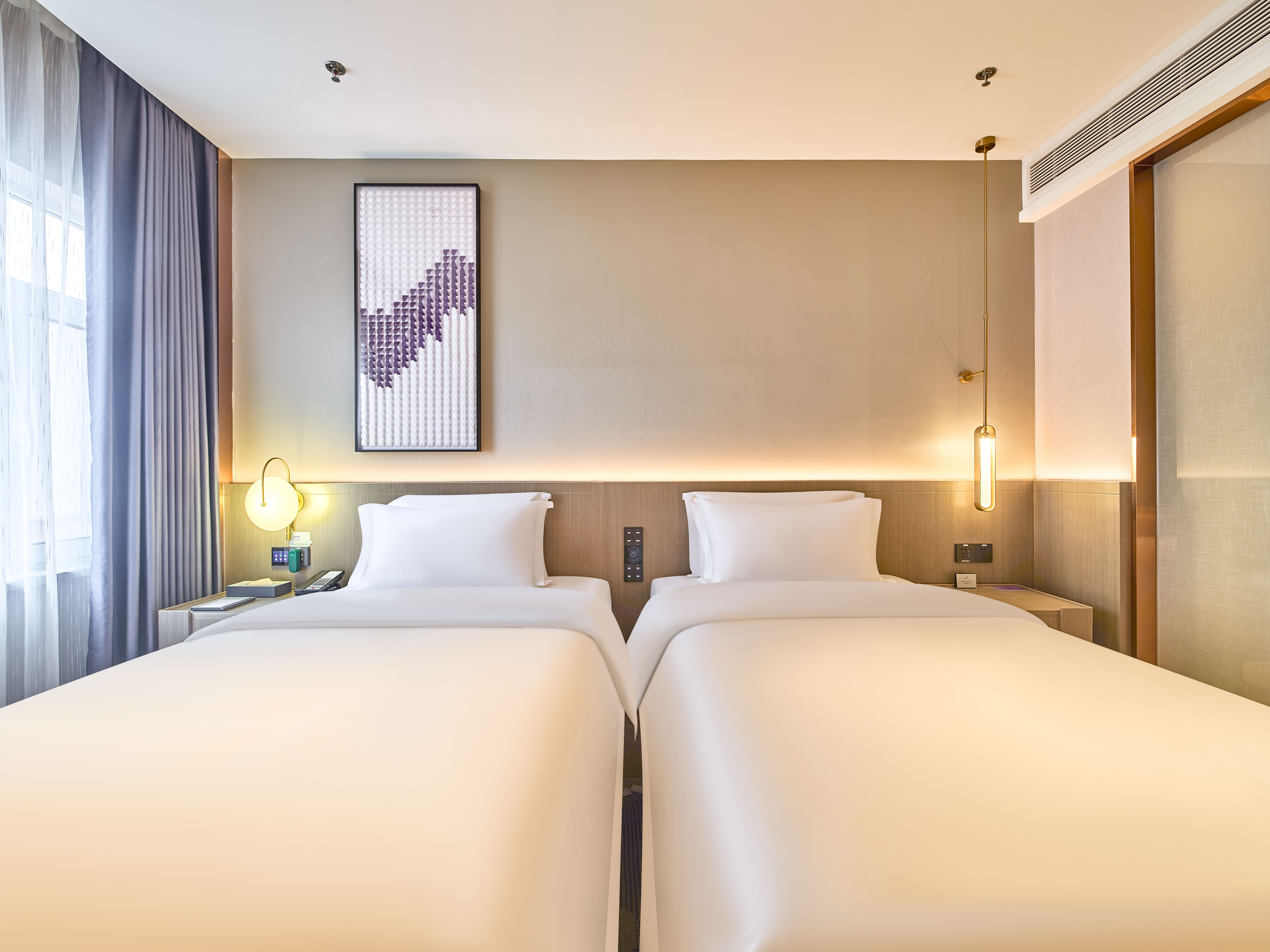 纯净自然双床房