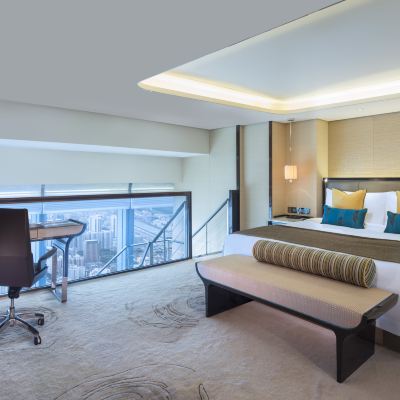 魅力家庭套房 ⌈遙看香港山巒與都市繁光⌋ 深圳瑞吉酒店優惠