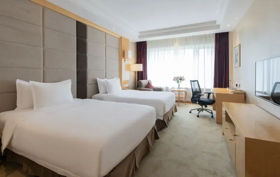 VR主題舒適高級雙床房（VR全景游戲+時空漫步+星際影院）