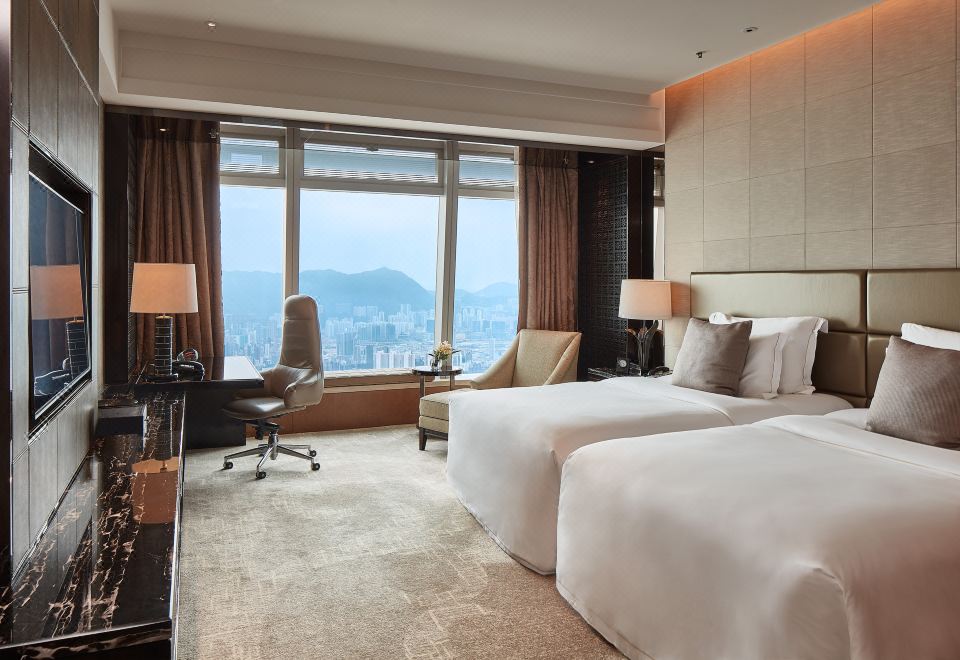 豪華海景雙床房