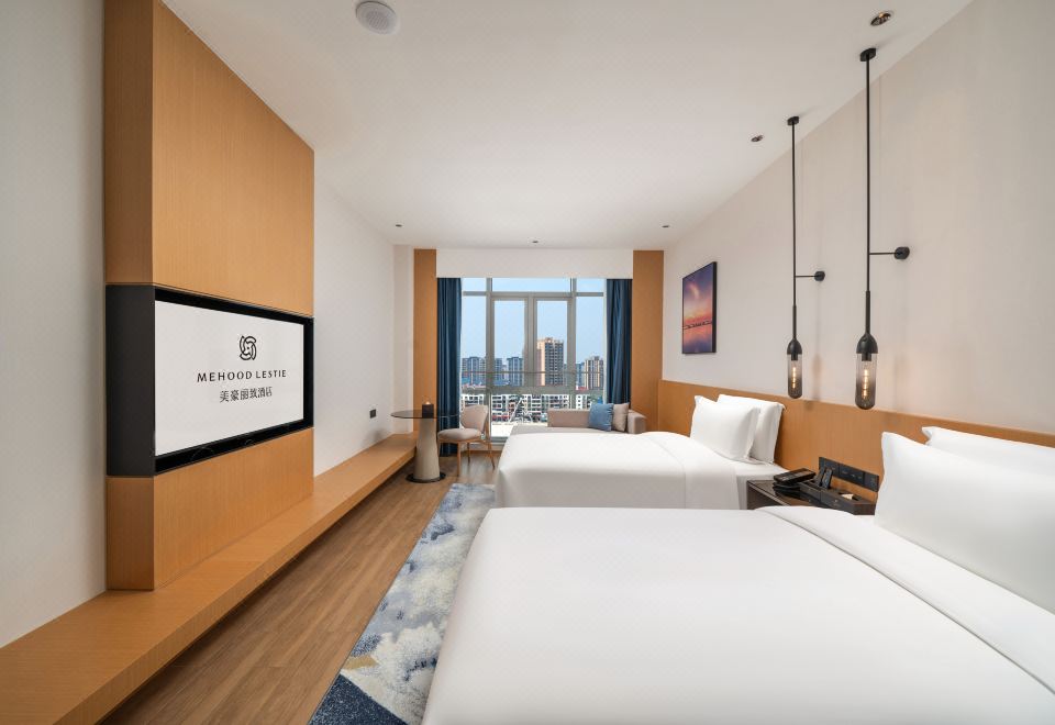 雅致双床房【顾梦斯床垫-徕芬吹风机-蒸汽眼罩】