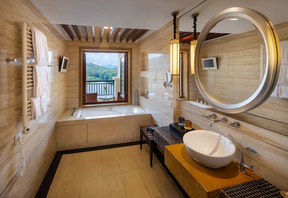 深度睡眠湖景大床房-智能U眠床墊