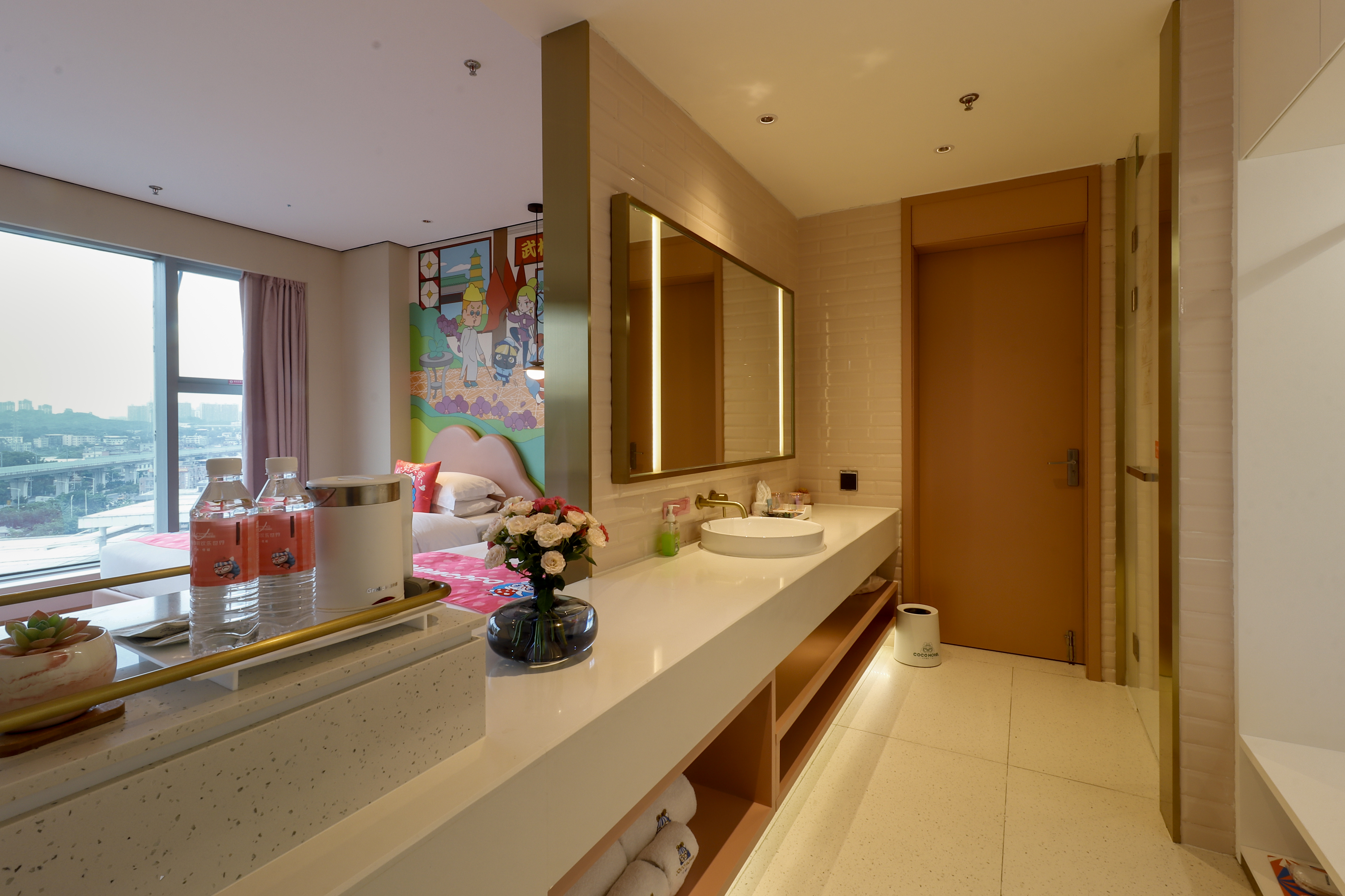 COCO主題兩房一廳【享全球IP版權+100寸投影+浴缸】