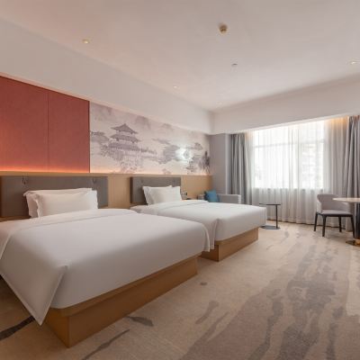 設計師CDD｜商務雙床房 新明珠國際飯店（東莞石碣嘉榮購物廣場店）優惠