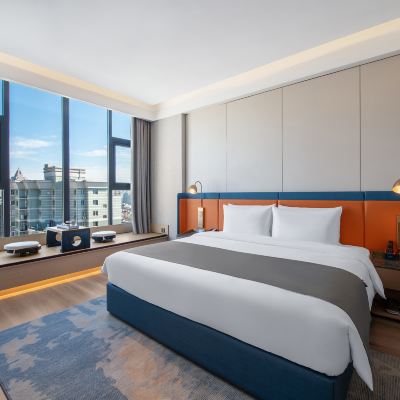 二居室家庭套房 「冷藏冰箱.浴袍.智能客控.高清投屏」 杭州西湖武林廣場蘭歐國際飯店優惠