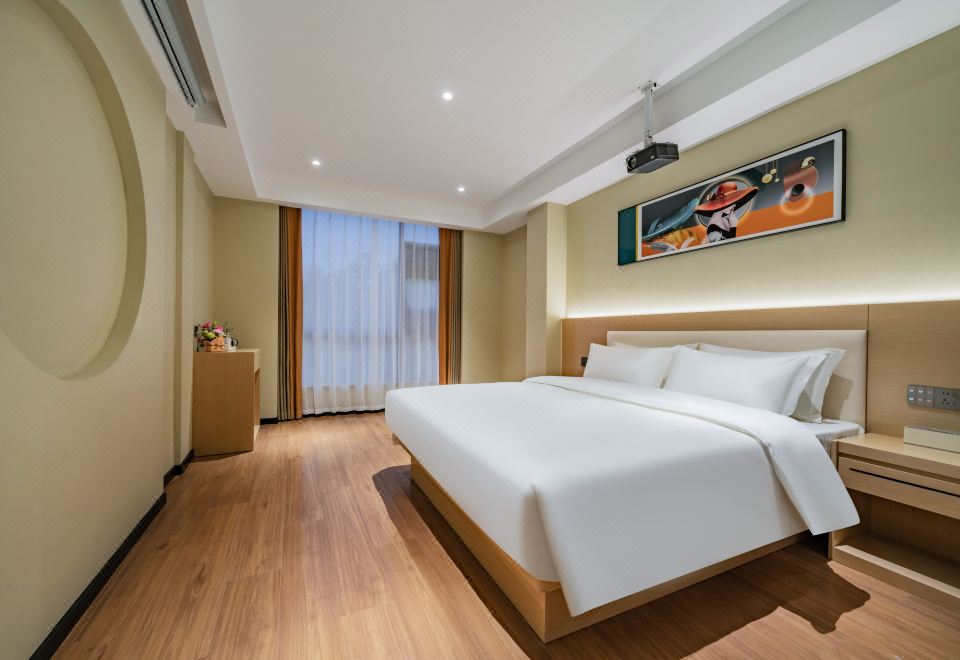 陸號·庭院影音大床房