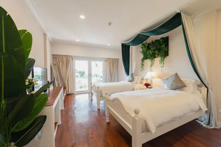 ห้องสแตนดาร์ด เตียงแฝด วิวพระอาทิตย์ขึ้น