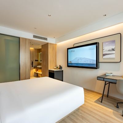 高級大床房 杭州西湖湖濱銀泰亞朵飯店優惠