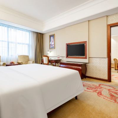 豪華套房（一室一廳+舒適浴缸+會客茶具） 維也納國際酒店（鹿寨店）優惠