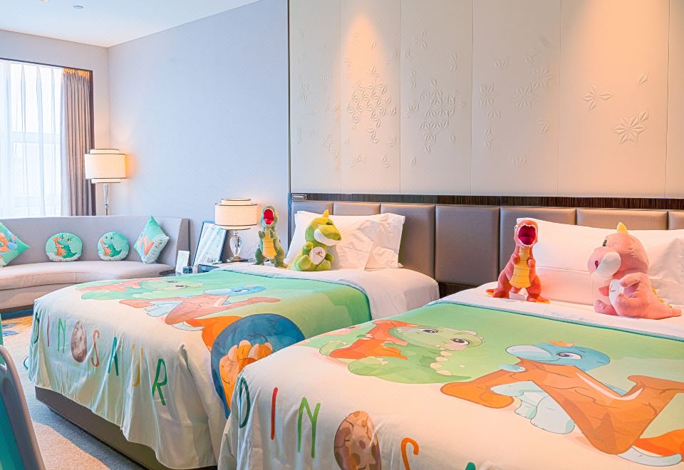 亲子双床房（多样主题布置）