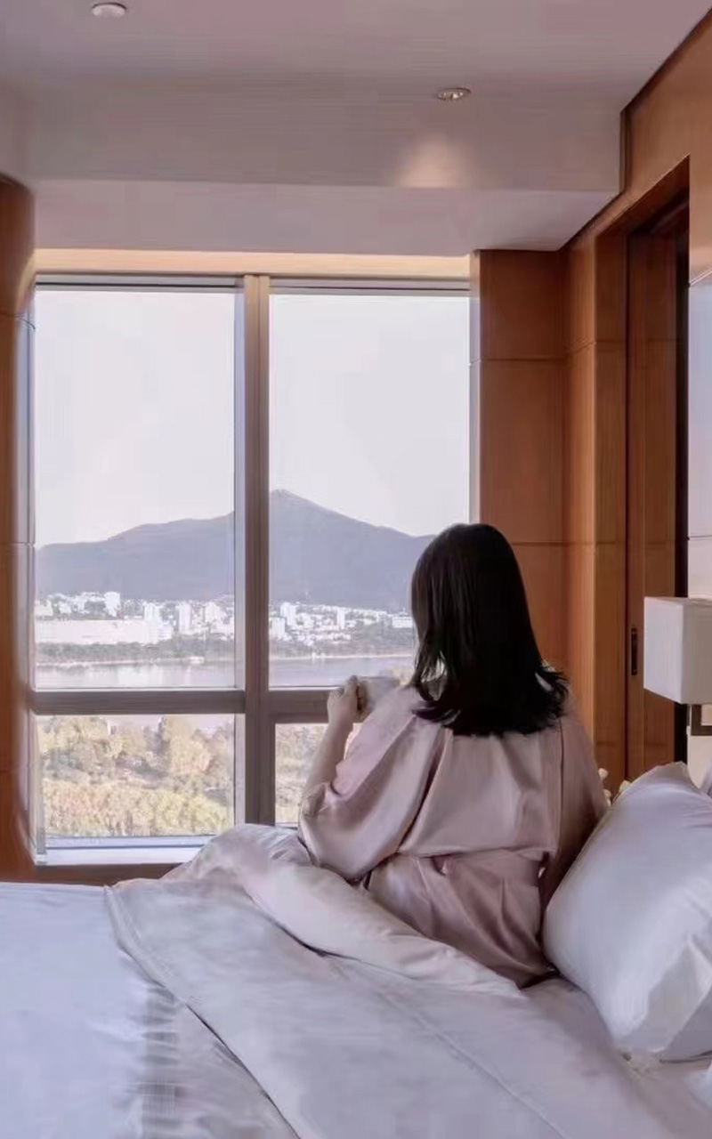 高空全湖景日出·客卧分离式套房·坐拥玄武湖全景