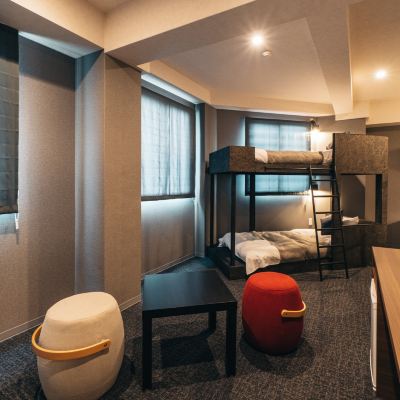 4人部屋C（バンクベッド2） DOYANEN HOTELS BAKURO (どやねん ホテルズ バクロ） クーポン