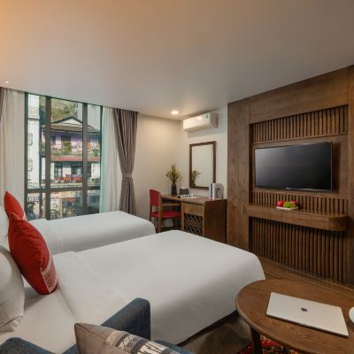 豪華城景雙床房 德拉索薩帕飯店優惠