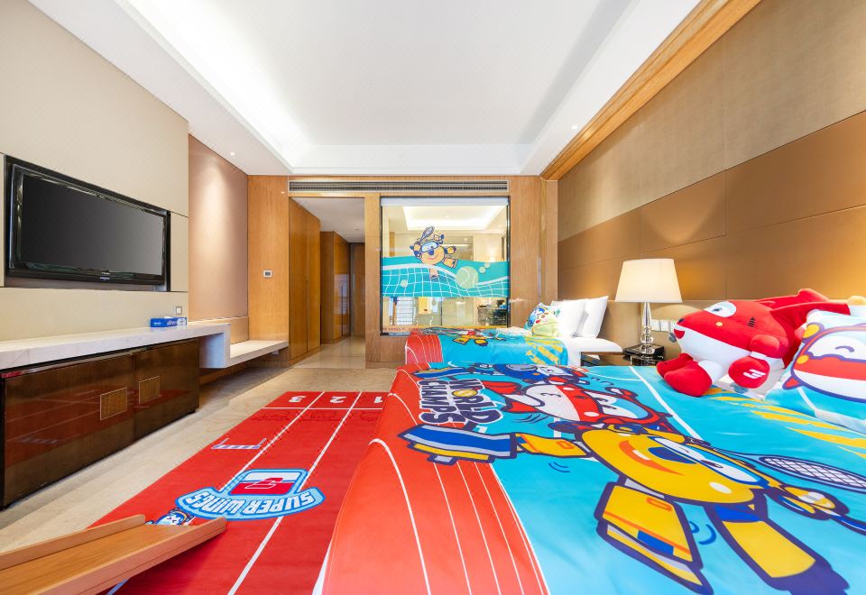 酷芽超級飛俠運動豪華雙床房