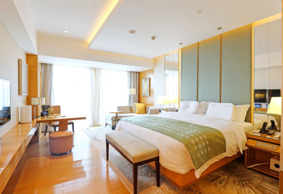 Pan Pacific BeijingComfortable Sleep Double Bed Room