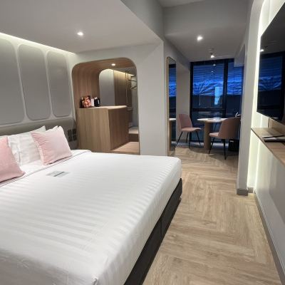 สตูดิโอ, เตียงคิงไซส์ 1 เตียง รหัสโปรโมชั่น เดอะ ควอเตอร์ ลาดพร้าว บาย ยูเอชจี