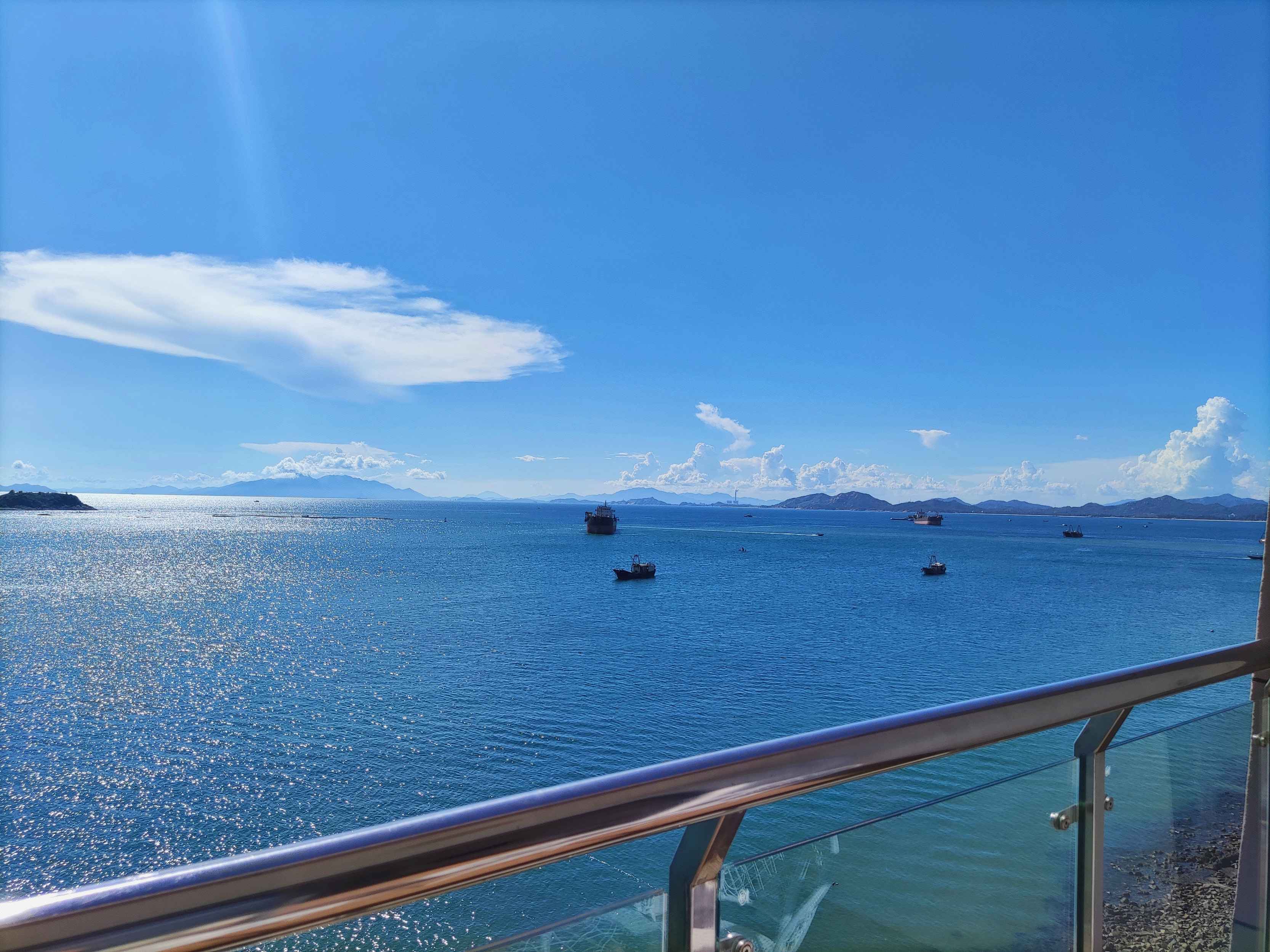 Aegean Hotel180度海景落日大床房（带阳台）