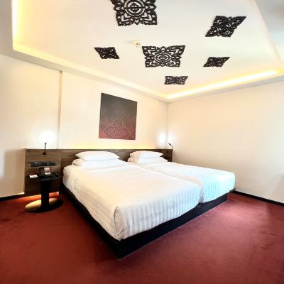 豪華雙床房 曼谷素坤逸 15 巷美蒂雅摩德優惠