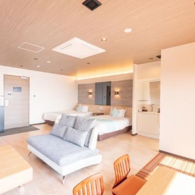 Western modern junior suite with private terrace Shigaraki pottery open-air bath No Smoking