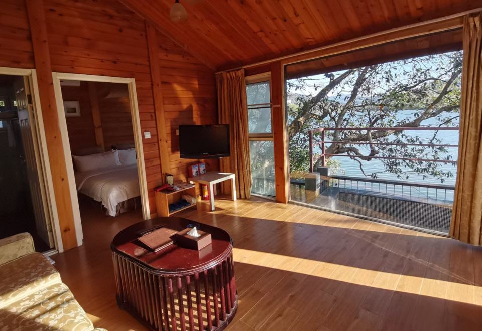 河景瑞士木屋房|獨立溫泉池