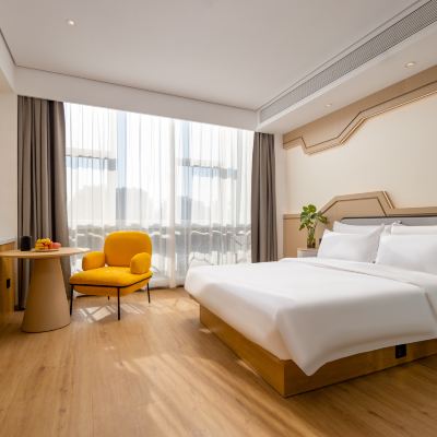 精選大床房（語音智控+智能馬桶） 杭州蕭山國際機場柏納飯店優惠