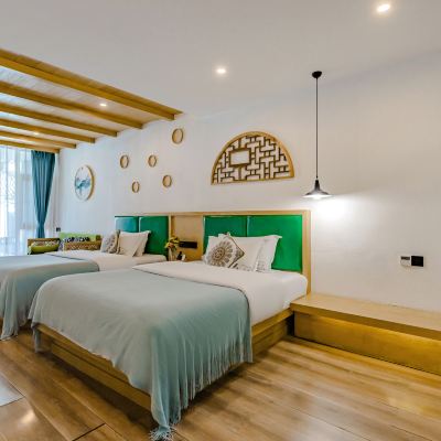 花語豪華標間（自帶庭院+智能馬桶） 大理藍棲客棧優惠