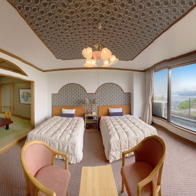 デラックスルーム+布団追加 WASHU BLUE RESORT 風籠かさご（旧鷲羽ハイランドホテル） クーポン