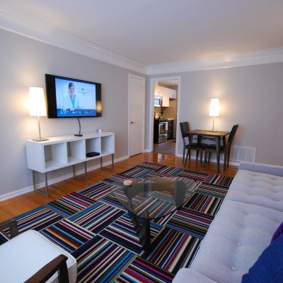 Bigger Awesome 2BR/1BA Condominium LT Brookwood Courtyard by Bca Furnished Apt Promo Code