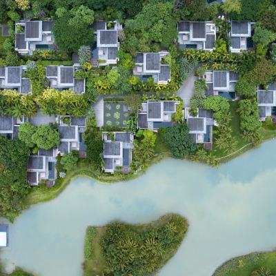 柏悅湖景泳池兩居別墅 三亞太陽灣柏悅飯店優惠