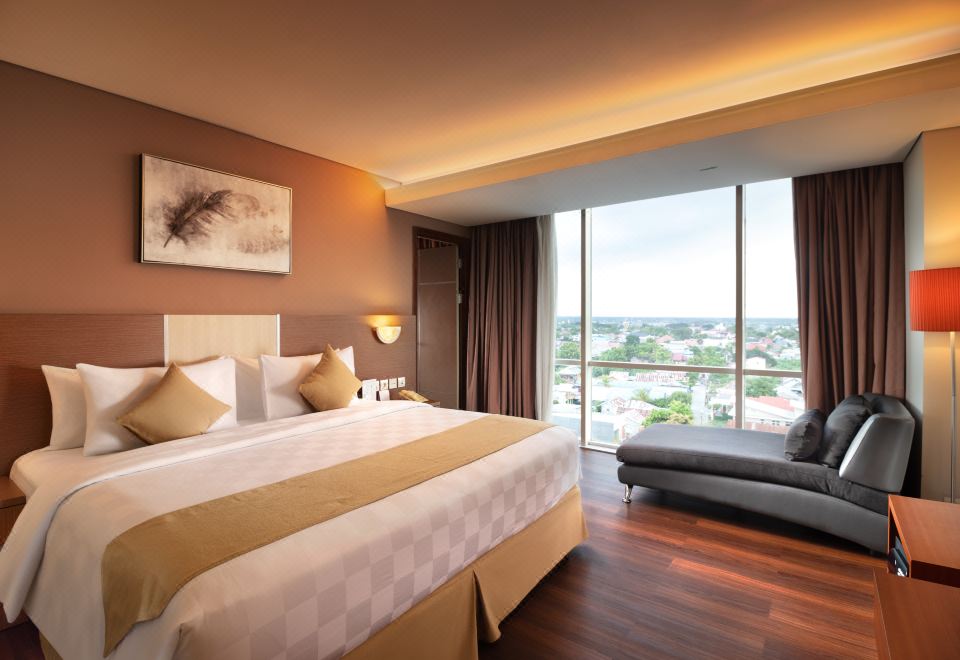 行政城景特大床套房（浴缸）