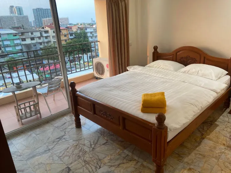 ห้องบัดเจท เตียงใหญ่ 1 เตียง