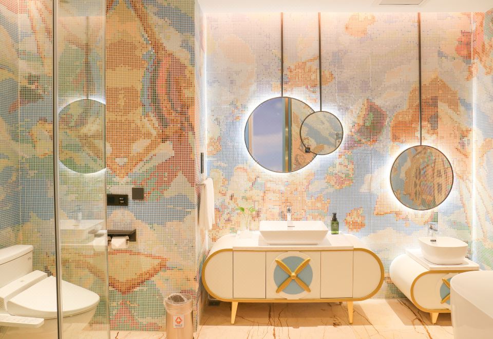 Wanda Realm Xiamen North BaySecret Forest Duplex Bed Family Room